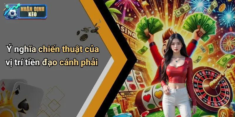 Ý nghĩa chiến thuật của vị trí tiền đạo cánh phải