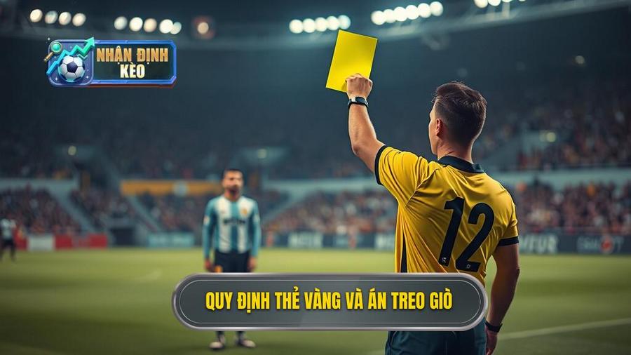 1. Quy định thẻ vàng và án treo giò