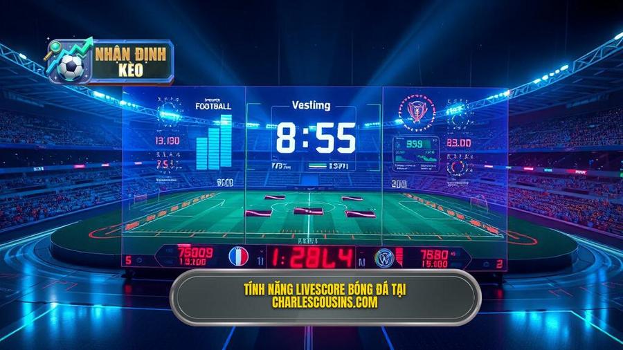 Các tính năng đột phá của Livescore bóng đá hôm nay tại charlescousins.com