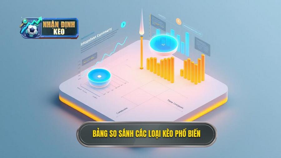 3. Bảng so sánh các loại kèo phổ biến và cách tiếp cận