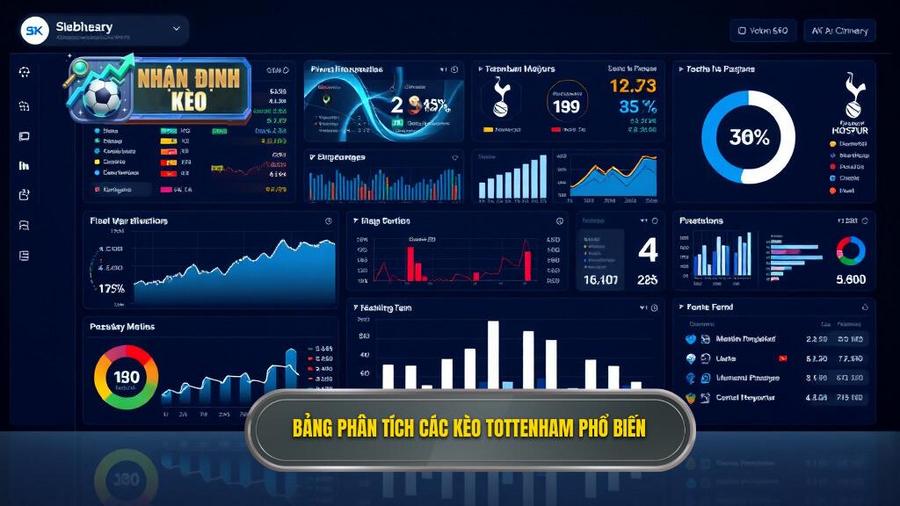 Bảng phân tích các loại kèo phổ biến của Tottenham