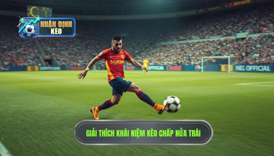 kèo chấp nữa trái