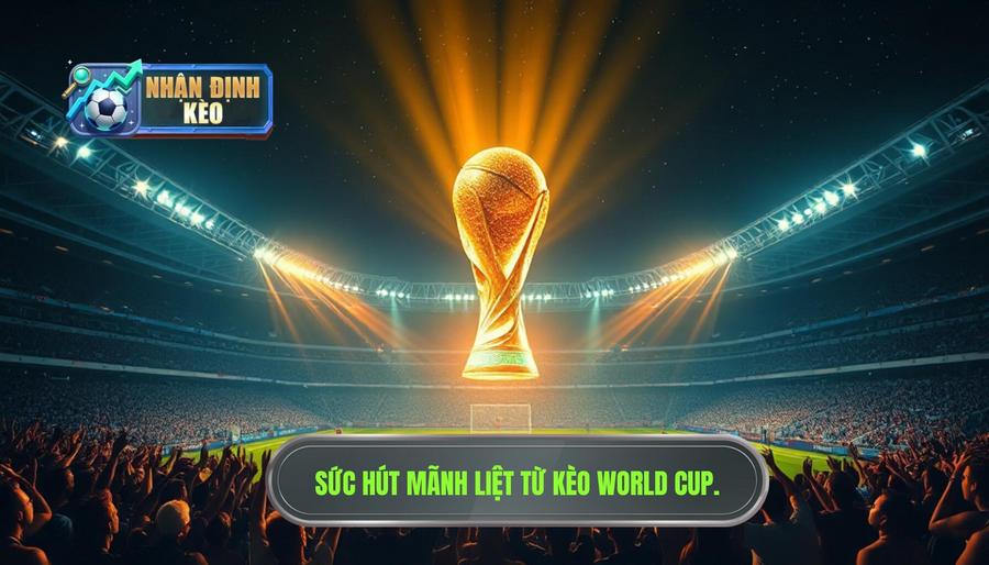 Tại sao kèo World Cup tối nay luôn có sức hút mãnh liệt?