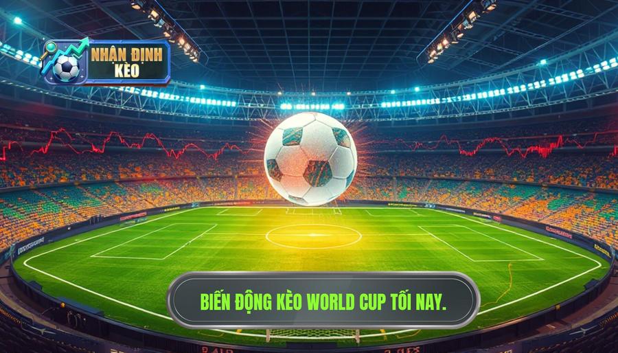 Phân tích đa chiều về biến động kèo World Cup tối nay