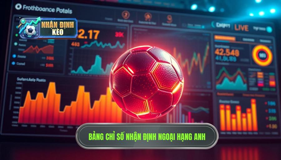 Bảng tổng hợp các chỉ số quan trọng khi Nhận định Ngoại hạng Anh